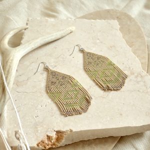 Teresa-sand-beigeピアス